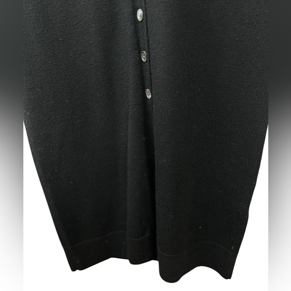 Aritzia Wilfred Utopia V-neck Cardigan Sweater Dress, Size XXS, knitted merino - Picture 8 of 9